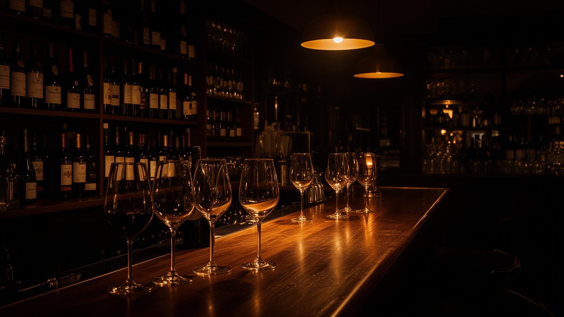 Gino Vino bar interior